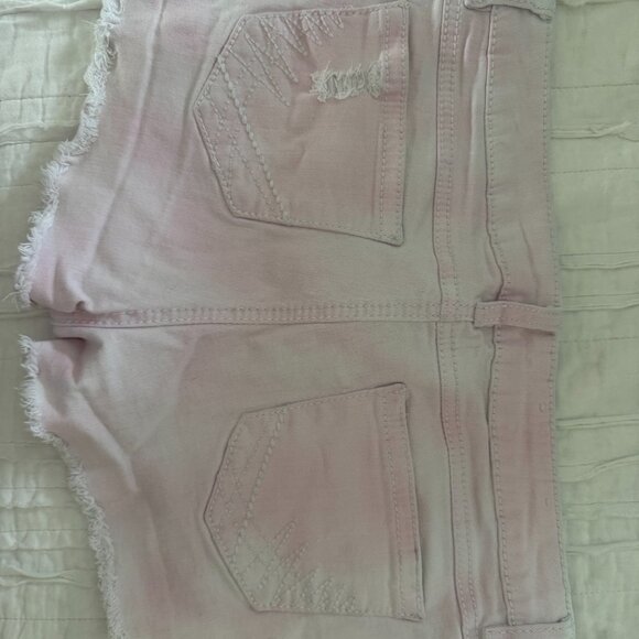 Pink Lowrise Daisy Dukes - Picture 3 of 6